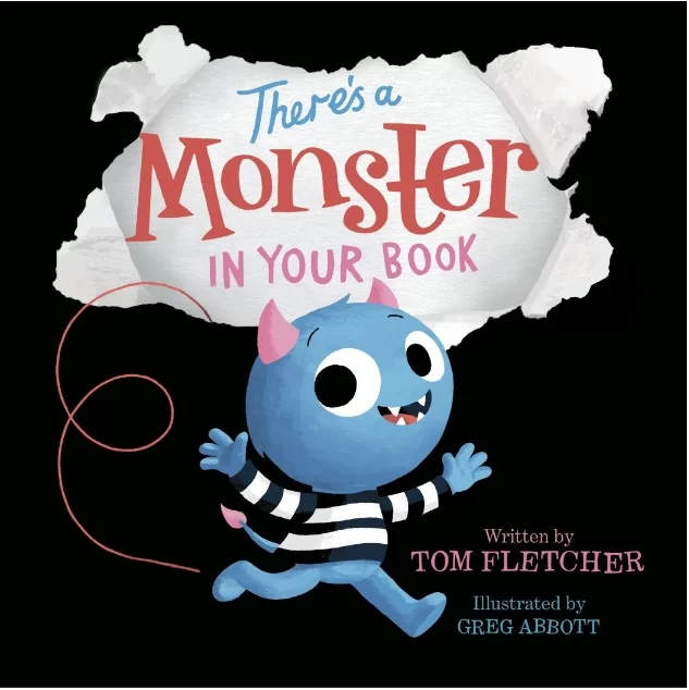 there's a monster in your book book cover